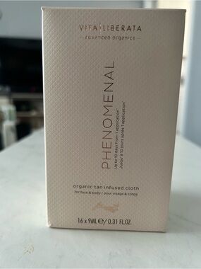 Vita Liberata Phenomenal Organic Tan Infused Cloths - Cream
